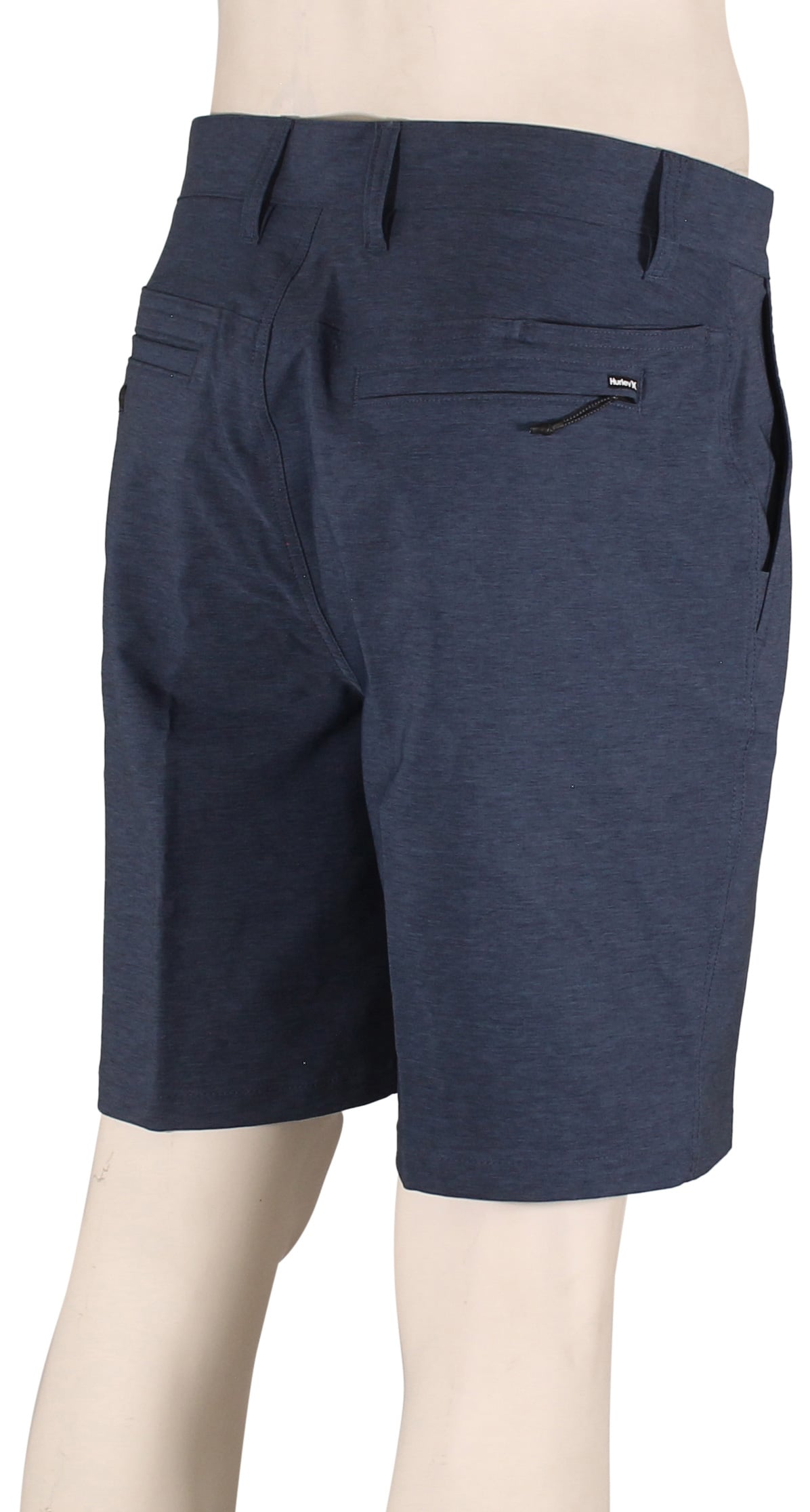 Hurley Phantom Heather 20" Walk Shorts - Obsidian – back view