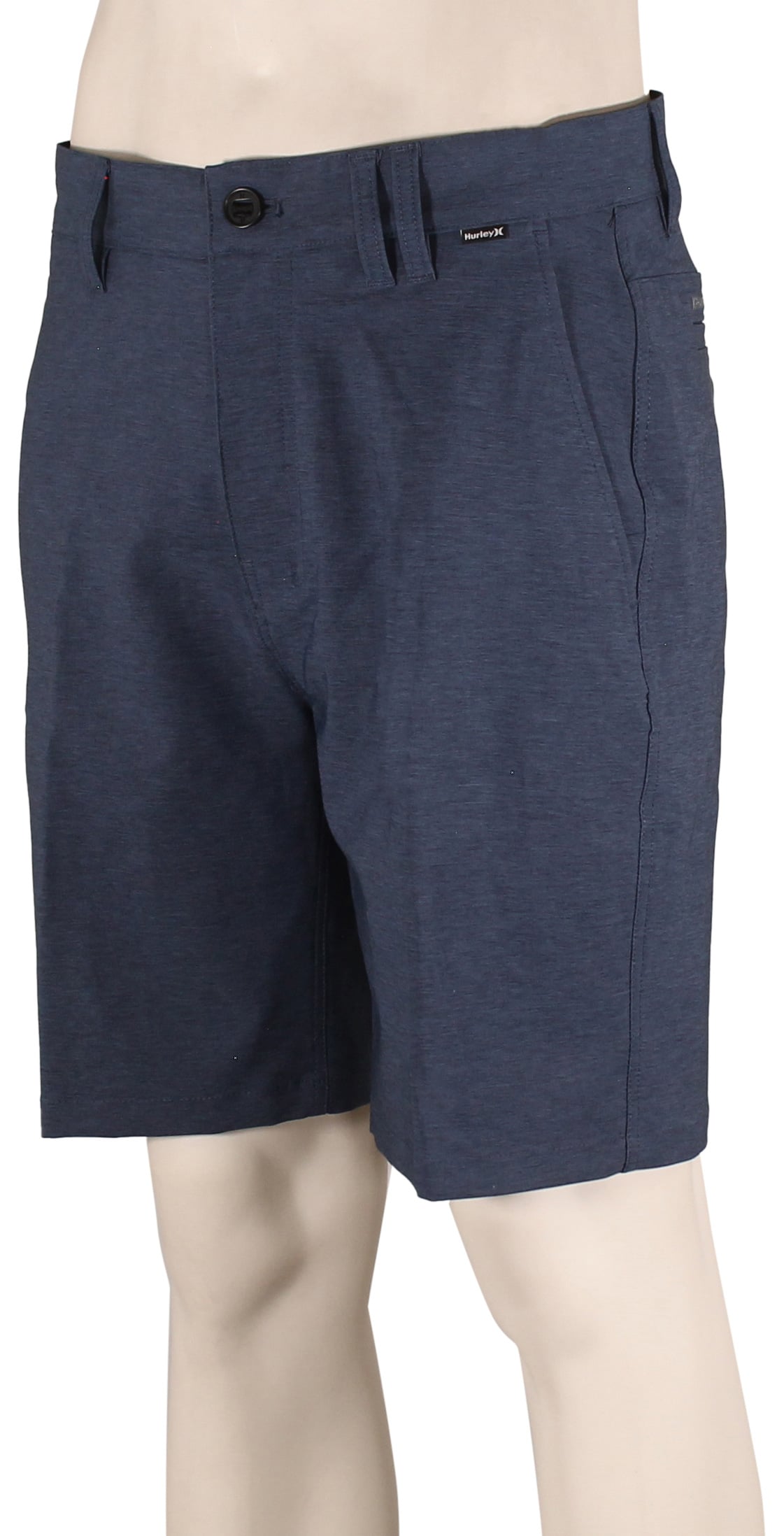 Hurley Phantom Heather 20" Walk Shorts - Obsidian