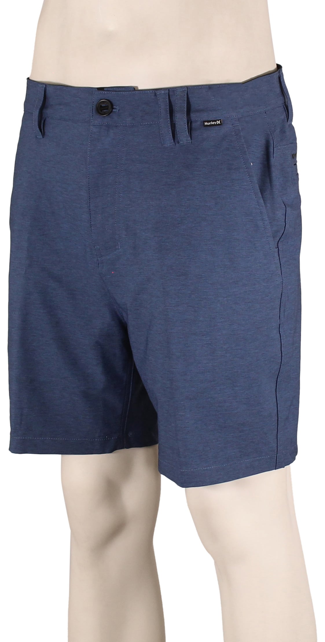 Hurley Phantom Heather 18" Walk Shorts - Obsidian