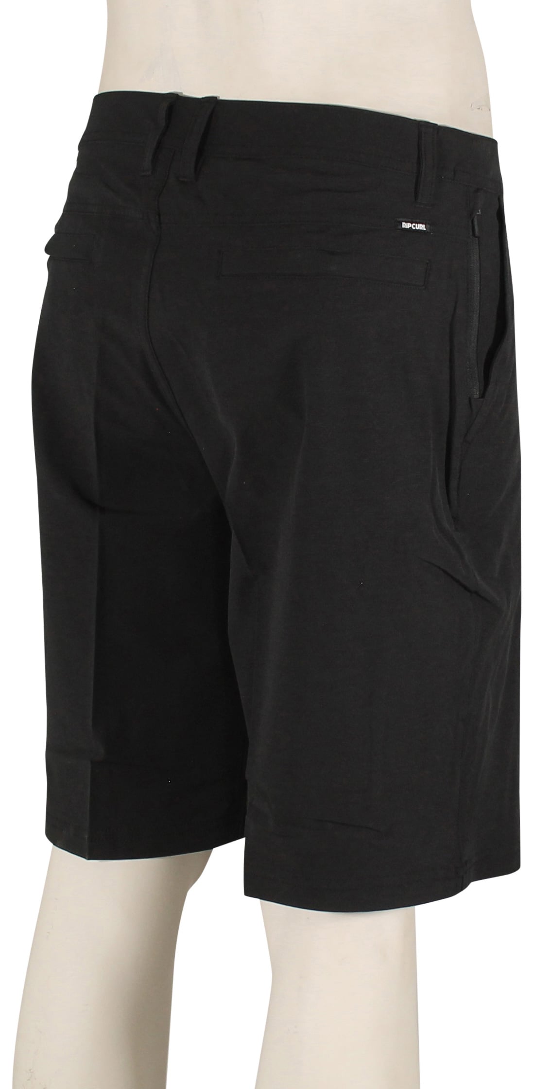 Rip Curl Phase 21" Boardwalk Hybrid Shorts - Black – back view