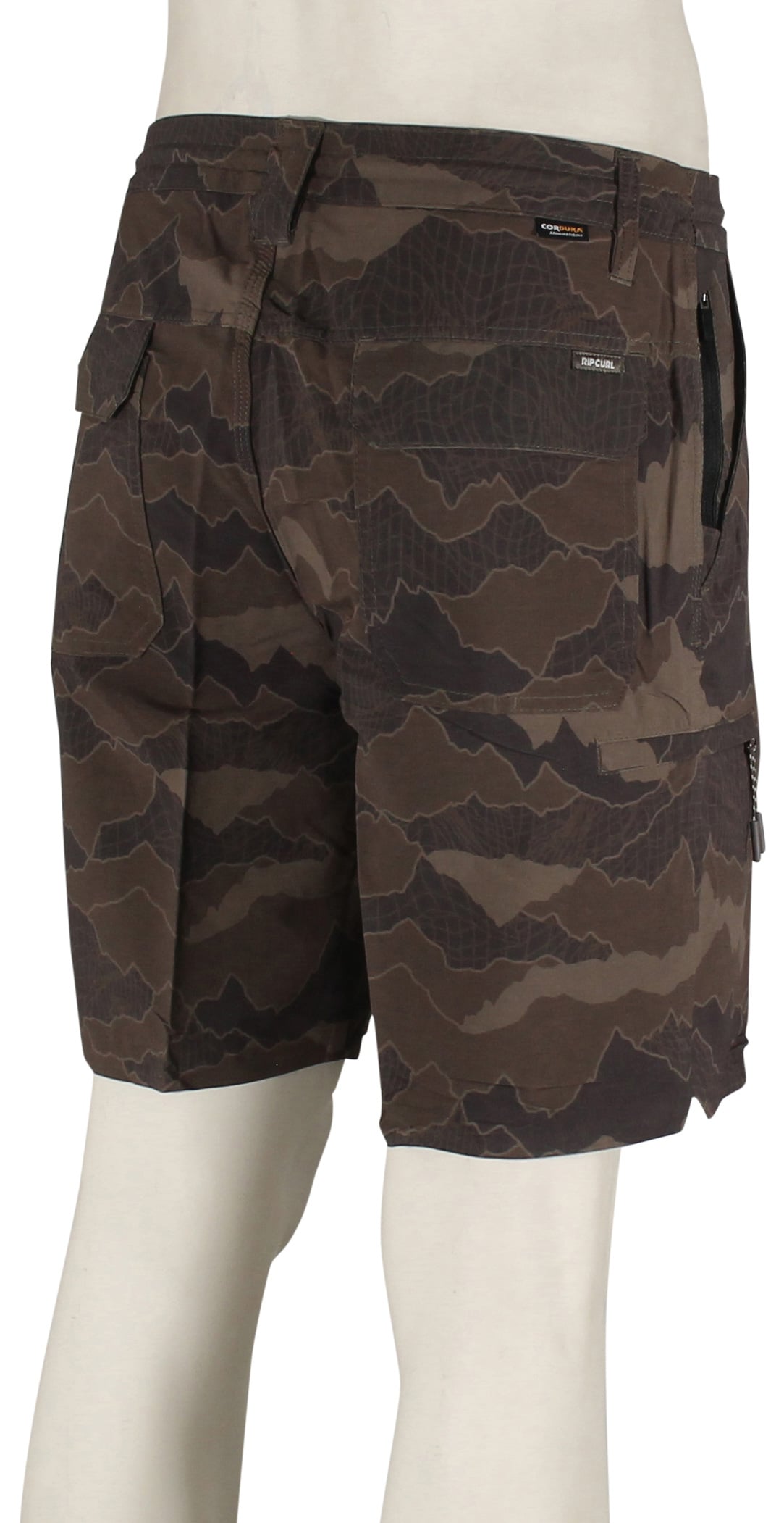 Rip Curl Boardwalk Global Entry 19" Walk Shorts - Camo – back view