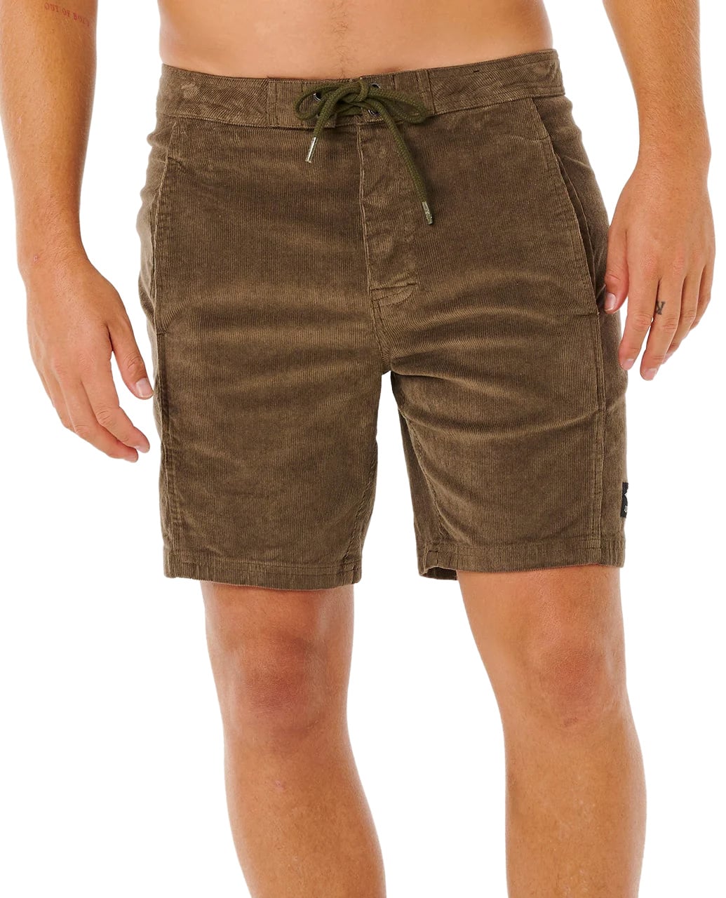 Rip Curl Surf Cord 18" Men's Walk Shorts - Rock