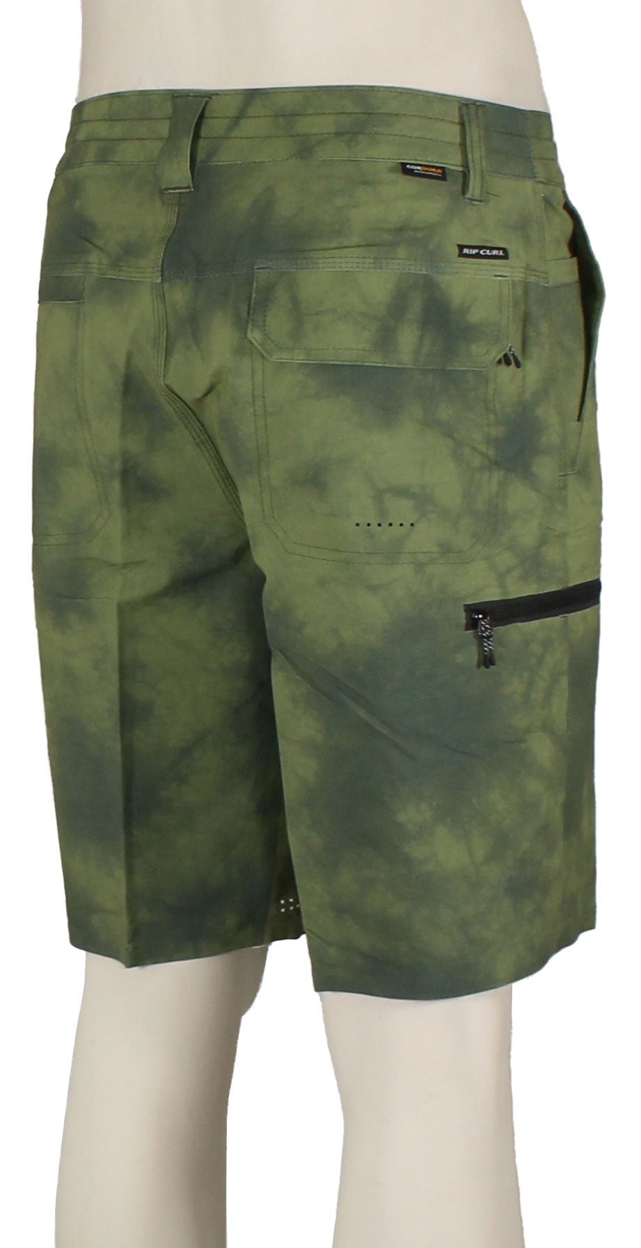 Rip Curl Global Entry Walk Shorts - Dark Olive – back view