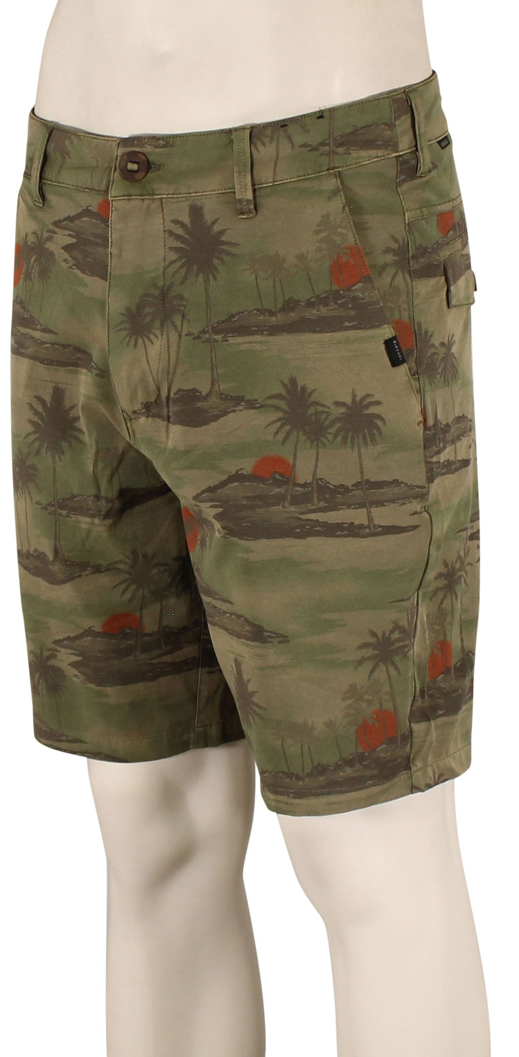 Rip Curl Boardwalk Dreamers 19" Walk Shorts - Dark Khaki