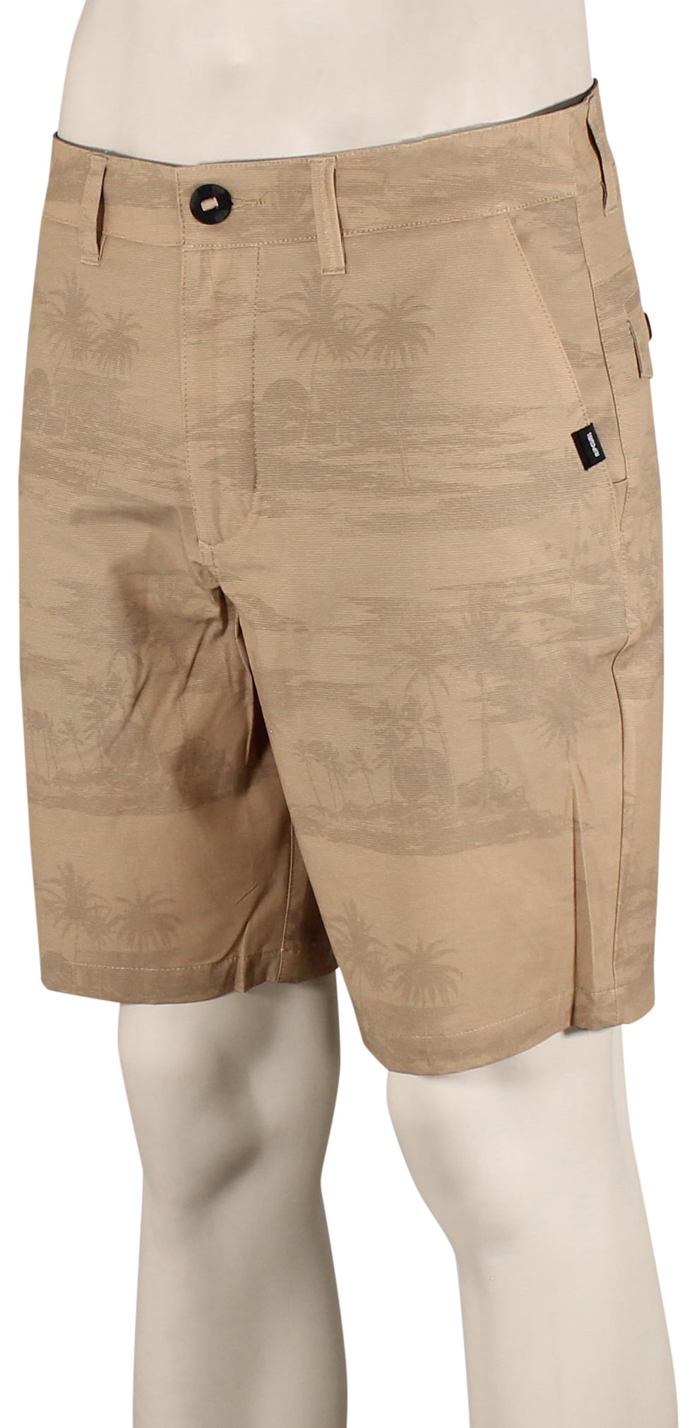 Rip Curl Boardwalk Party Pack 19" Walk Shorts - Khaki