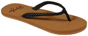 Roxy Girl's Costas Sandal - Black - Toddler 12