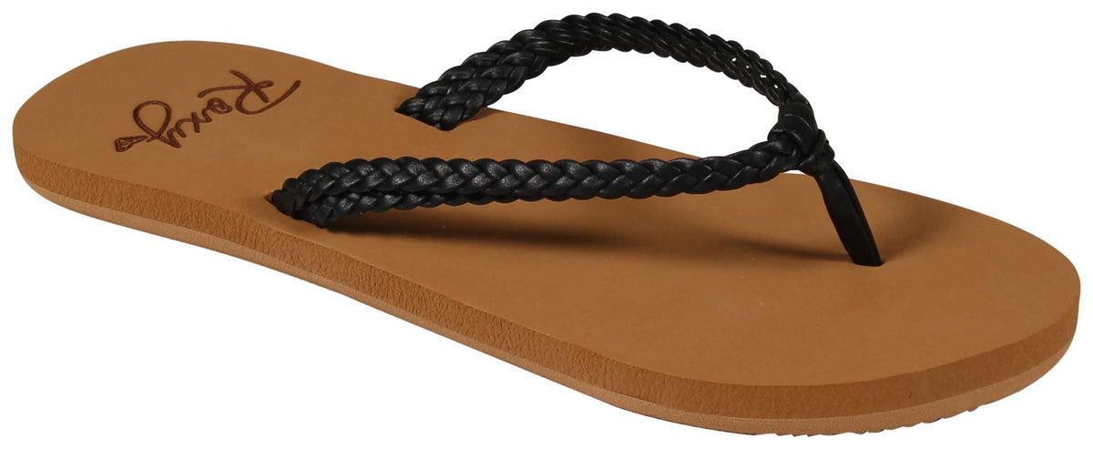 Roxy Girl's Costas Sandal - Black - Toddler 12