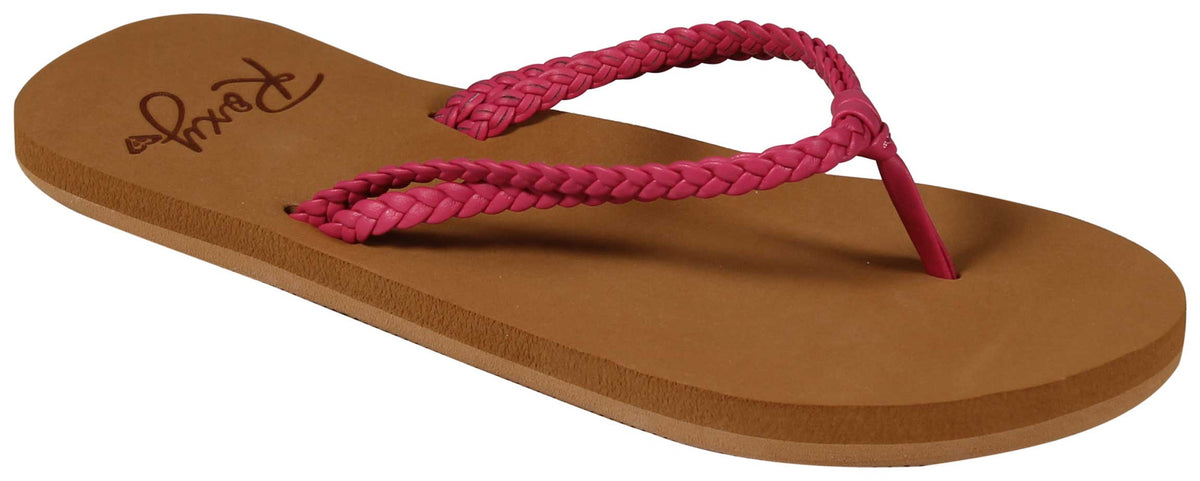 Roxy Girl's Costas Sandal - Raspberry