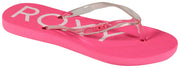 Roxy Girl's Viva Jelly Sandal - Shocking Pink