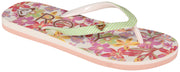 Roxy Girl's Pebbles Sandal - White / Green