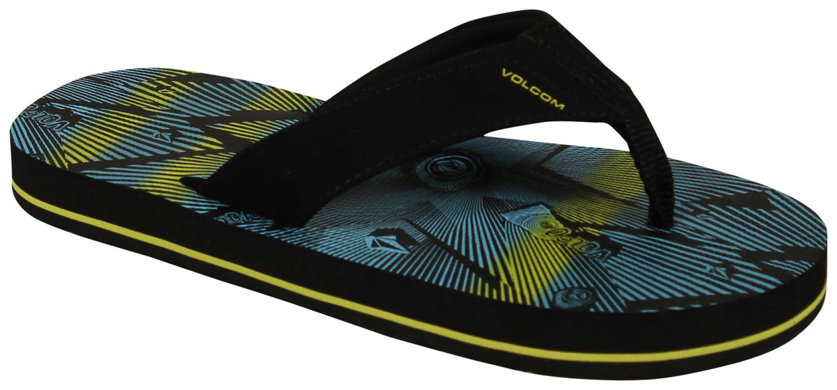 Volcom Boy's Victor Sandal - Lime