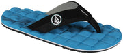 Volcom Boy's Recliner Sandal - Marina Blue
