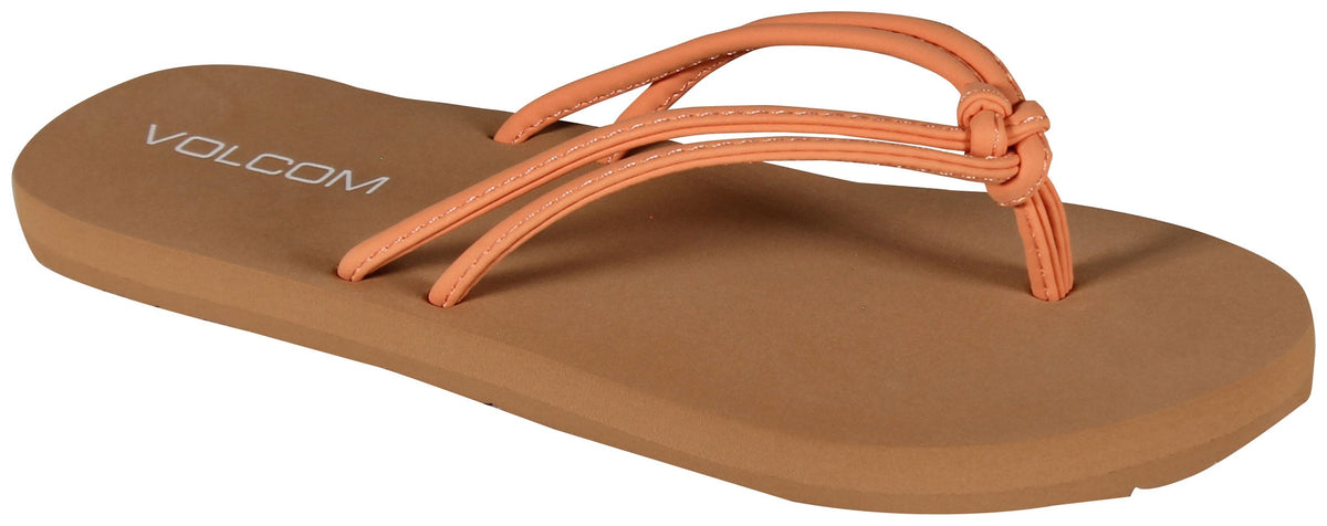 Volcom Girl's Forever and Ever Sandal - Papaya