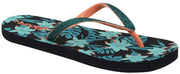 Reef Girl's Little Stargazer Prints Sandal - Teal Floral