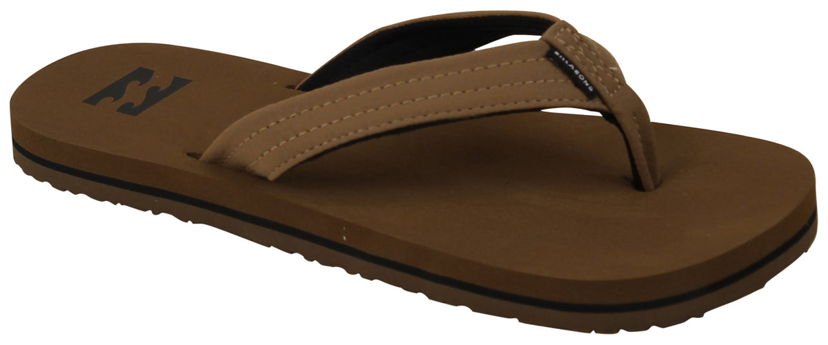 Billabong Boy's Stoked Sandal - Camel, front view