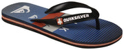 Quiksilver Boy's Molokai Art Sandal - Black / Blue / Black