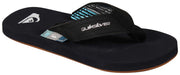 Quiksilver Boy's Carver Switch Sandal - Black / Black / Brown