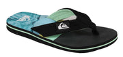 Quiksilver Boy's Molokai Layback Sandal - Green 1