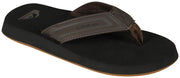 Quiksilver Boy's Monkey Wrench Core Sandal - Brown / Gum - Youth 2