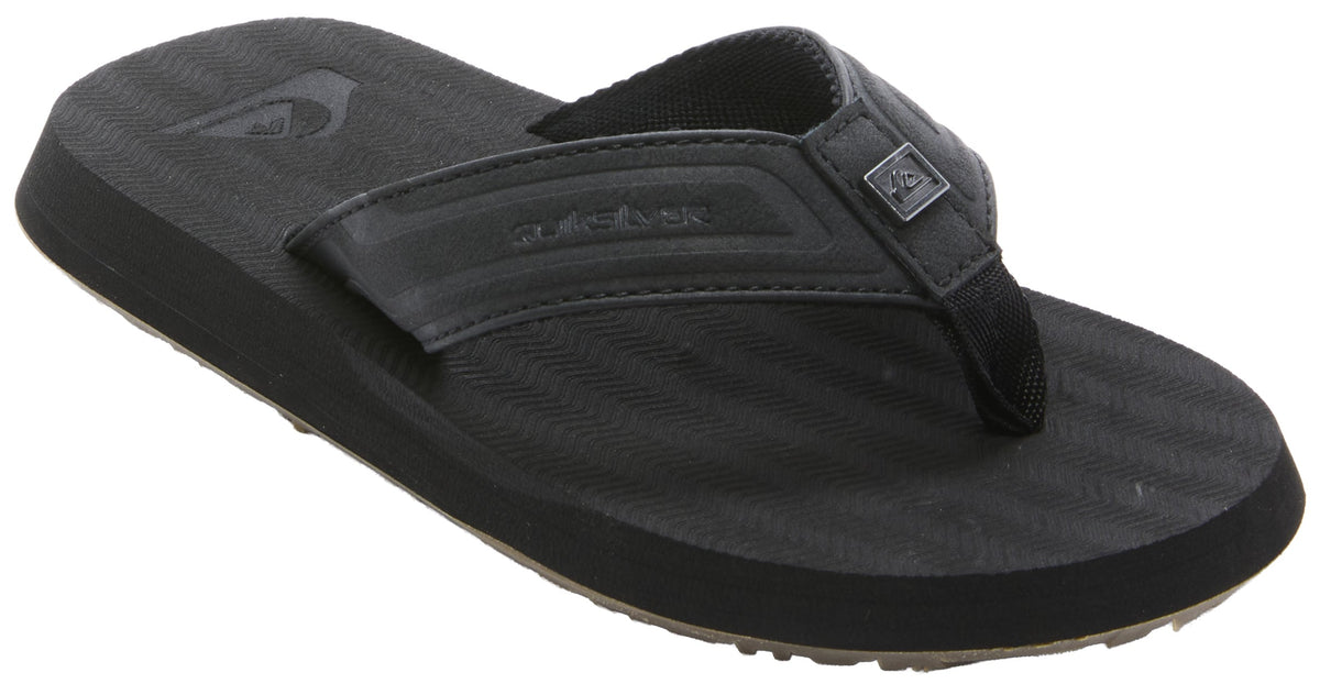 Quiksilver Tiger Paw Boy's Sandal - Black