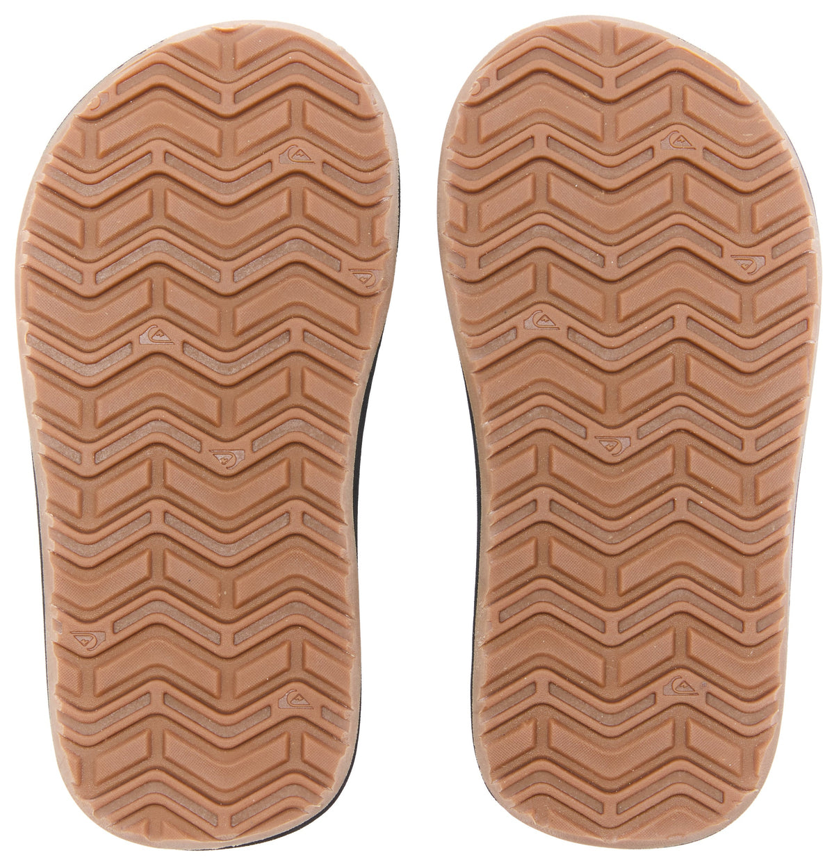 Quiksilver Tiger Paw Boy's Sandal - Brown – sole view
