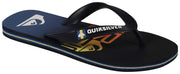 Quiksilver Boy's Molokai Art Sandal - Blue 3