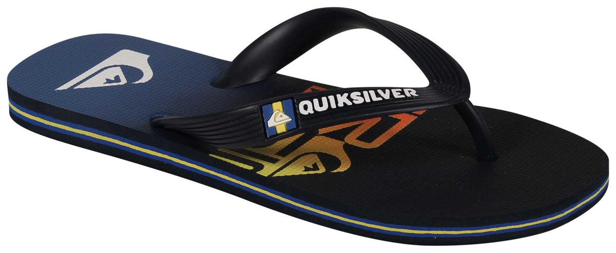 Quiksilver Boy's Molokai Art Sandal - Blue 3