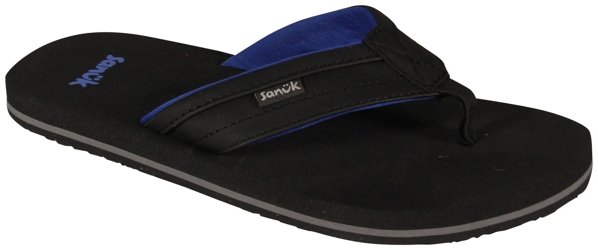 Sanuk Kid's Ziggy Sandal - Black