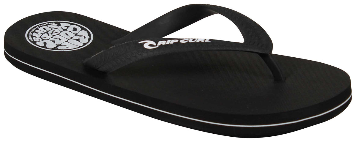 Rip Curl Kid's Icon Sandal - Black, front view