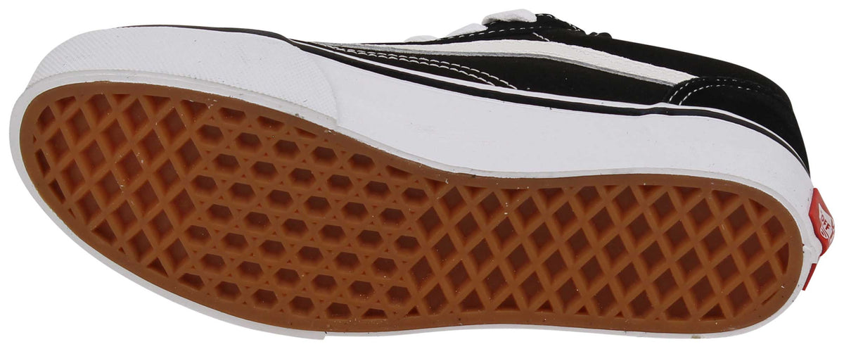 Vans Kid's Old Skool Shoe - Black / White - Toddler 12