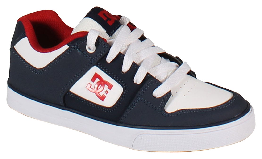 DC Boy's Pure Shoe - DC Navy / Athletic Red