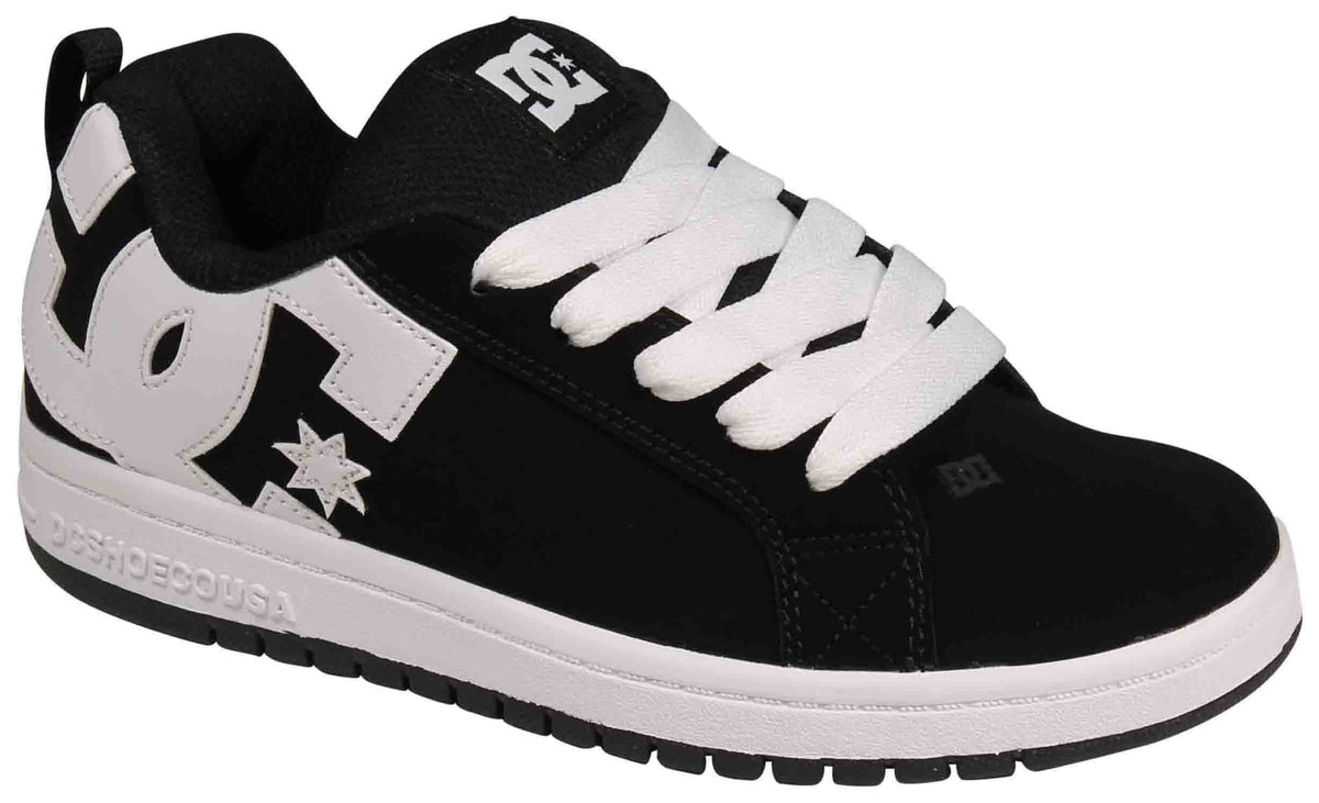 DC Kid's Court Graffik Shoe - Black / White
