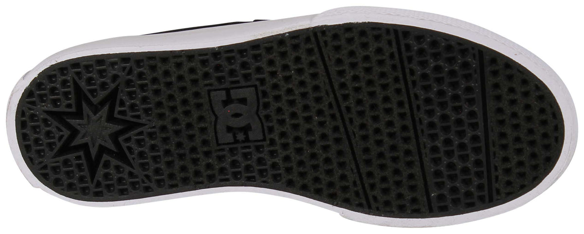 DC Kid's Manual Shoe - Black / White