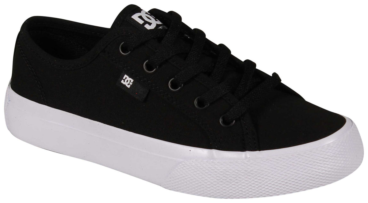DC Kid's Manual Shoe - Black / White