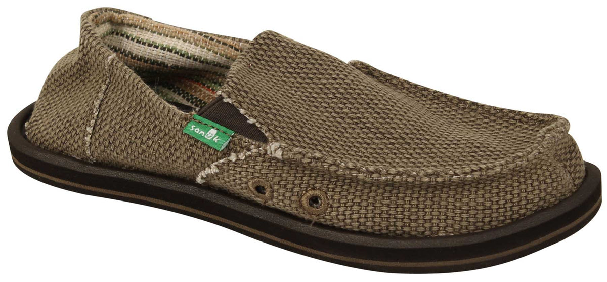 Sanuk Boy's Vagabond Sidewalk Surfer - Brown
