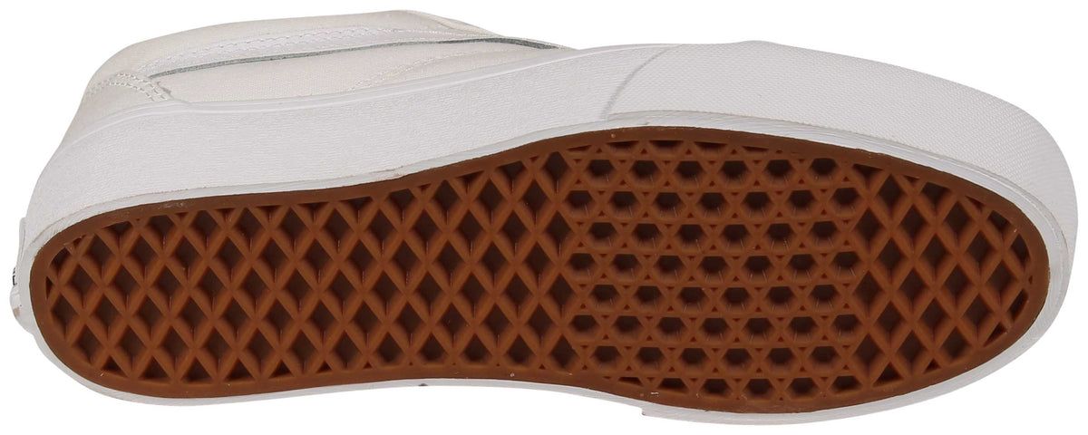 Vans Old Skool Platform Women's Shoe - True White – sole view
