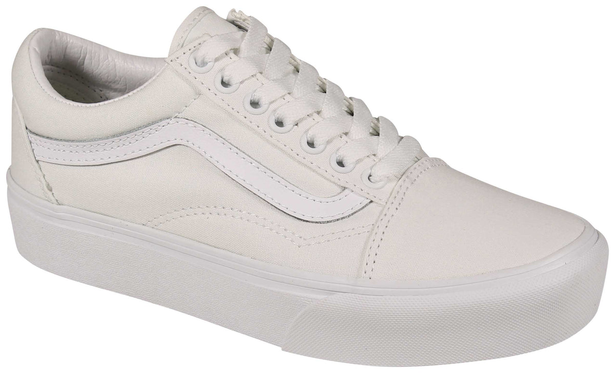 Vans Old Skool Platform Women's Shoe - True White