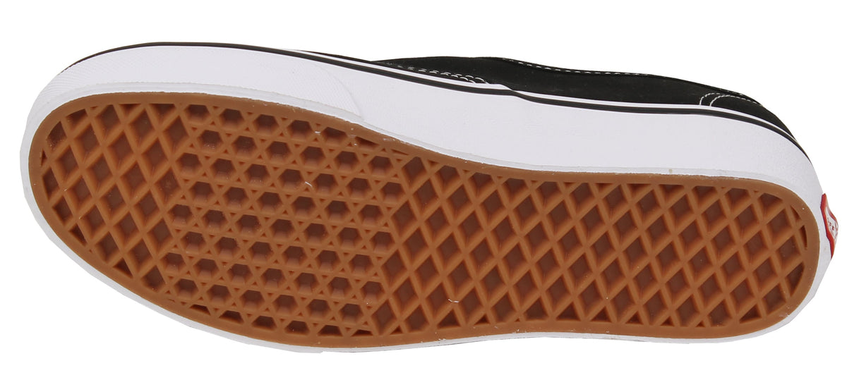 Vans Authentic Women's Shoe - Black – sole view