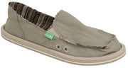 Sanuk Donna Hemp Sidewalk Surfer - Olive Grey