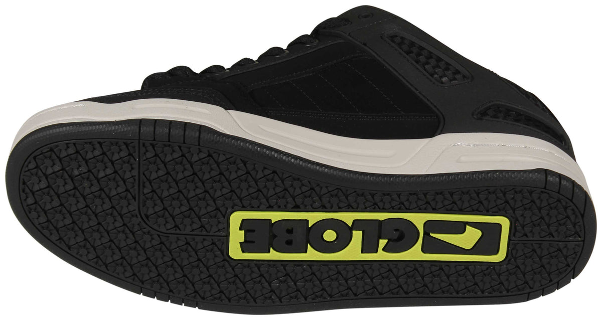 Globe Tilt Shoe - Black / Acid – sole view