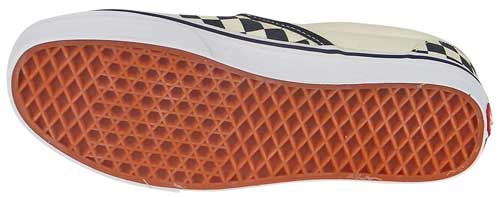 Vans Classic Slip On Shoe - Black and White Checkerboard – sole view