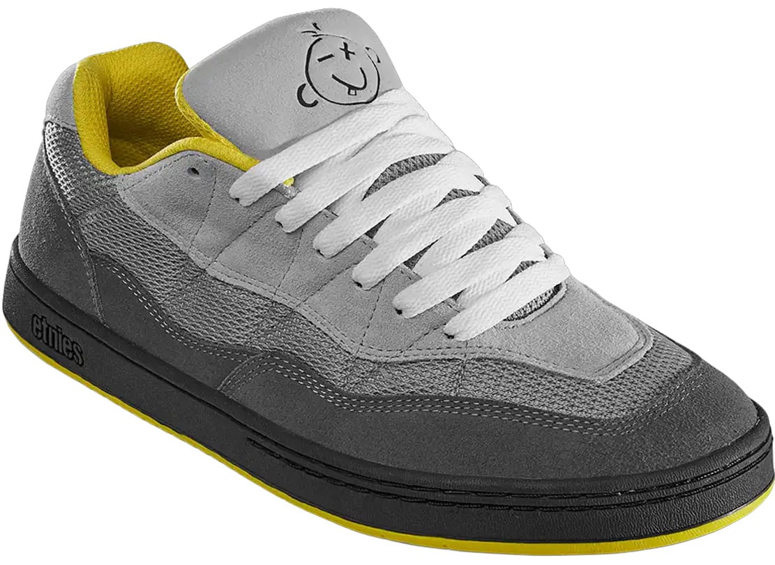 Etnies Snake Shoe - Grey / Grey / Yellow