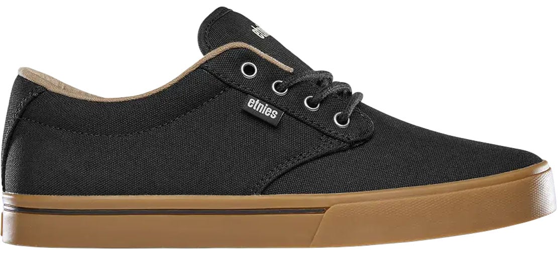 Etnies Jameson 2 Eco Men's Shoe - Black / Silver / Gum – alternate view 1