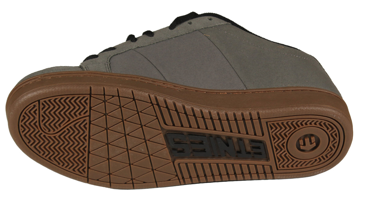 Etnies Kingpin Shoe - Grey / Black / Gum – sole view