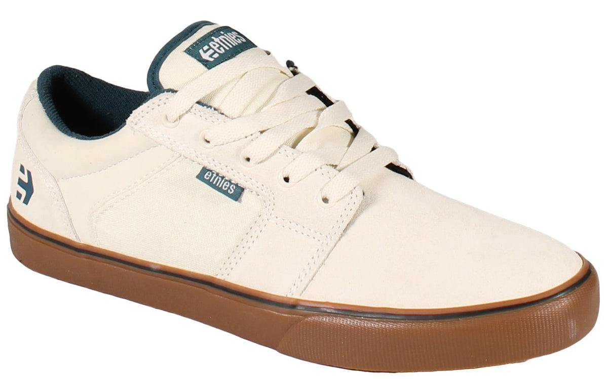Etnies Barge LS Shoe - White / Blue / Gum