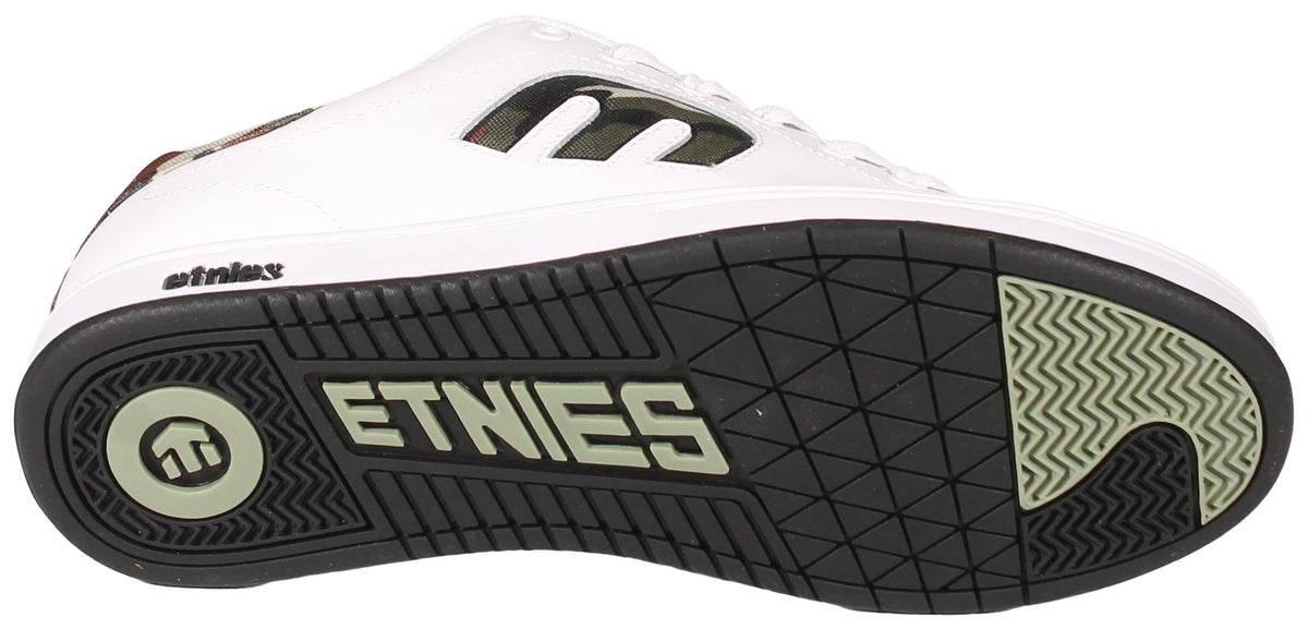 Etnies Callicut Shoe - White / Camo – sole view