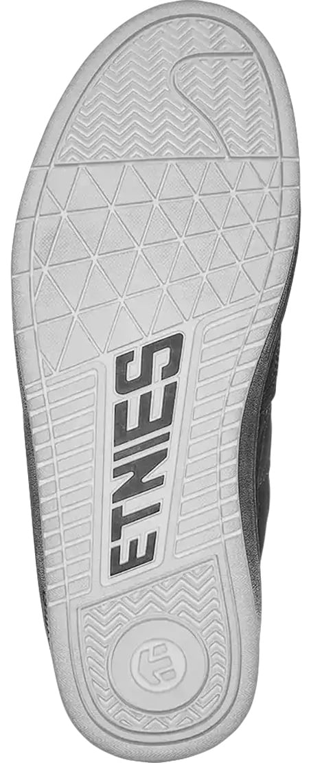 Etnies Snake Shoe - Black / White – sole view