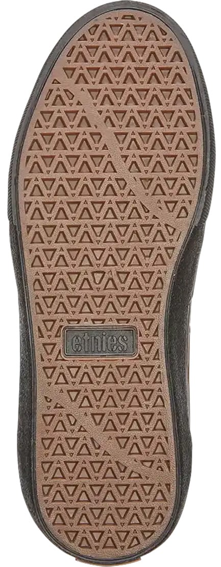 Etnies Barge LS Shoe - Brown / Black – sole view