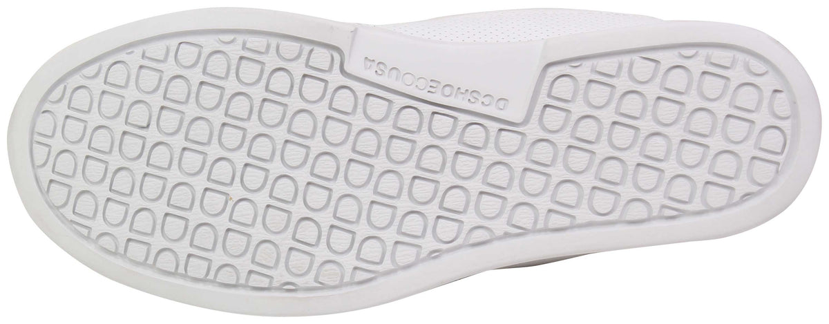 DC Villain Shoe - White – sole view