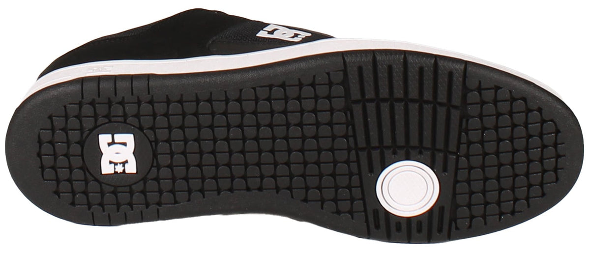 DC Manteca Shoe - Black / White – sole view